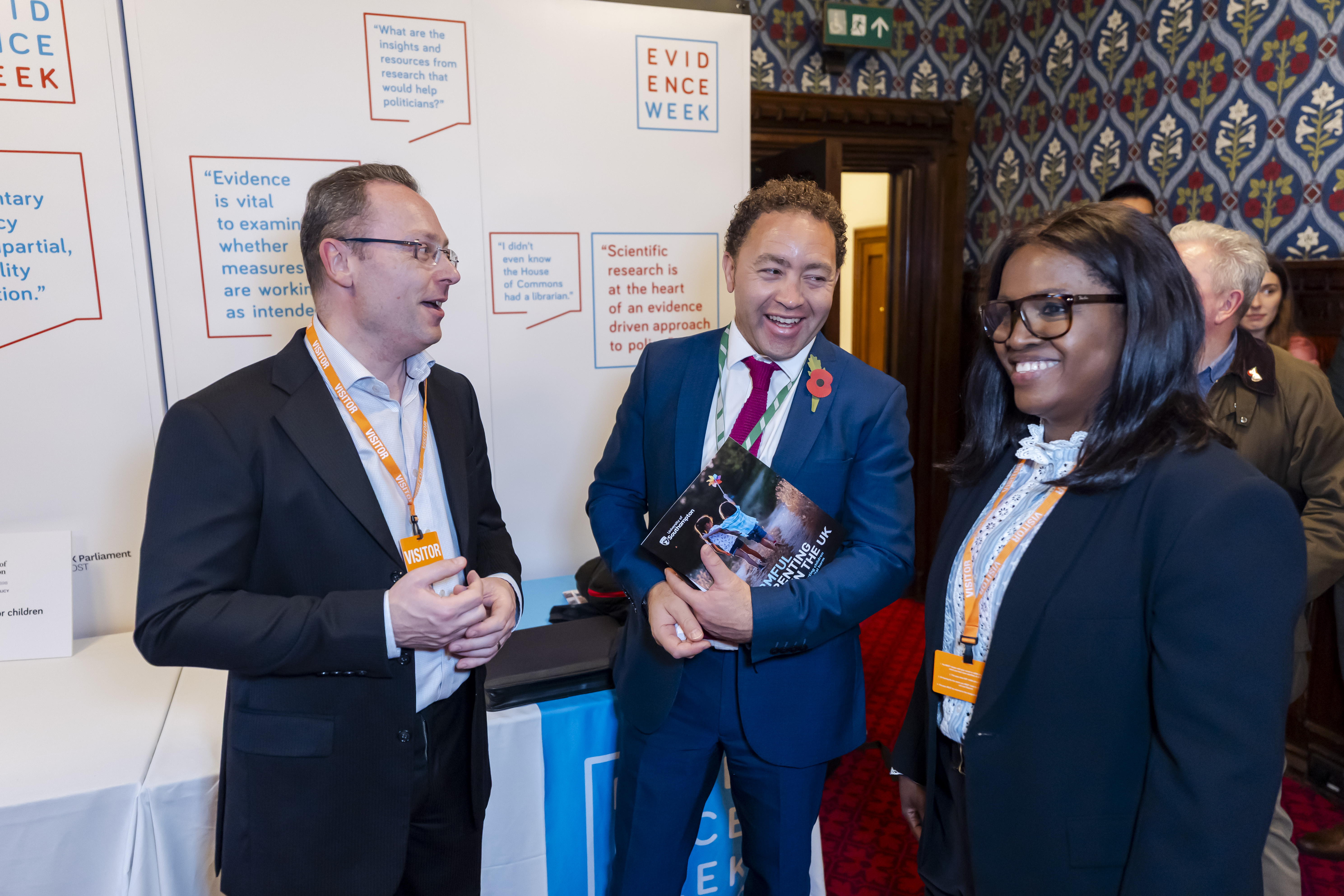 Evidence Week Presenting to MPs