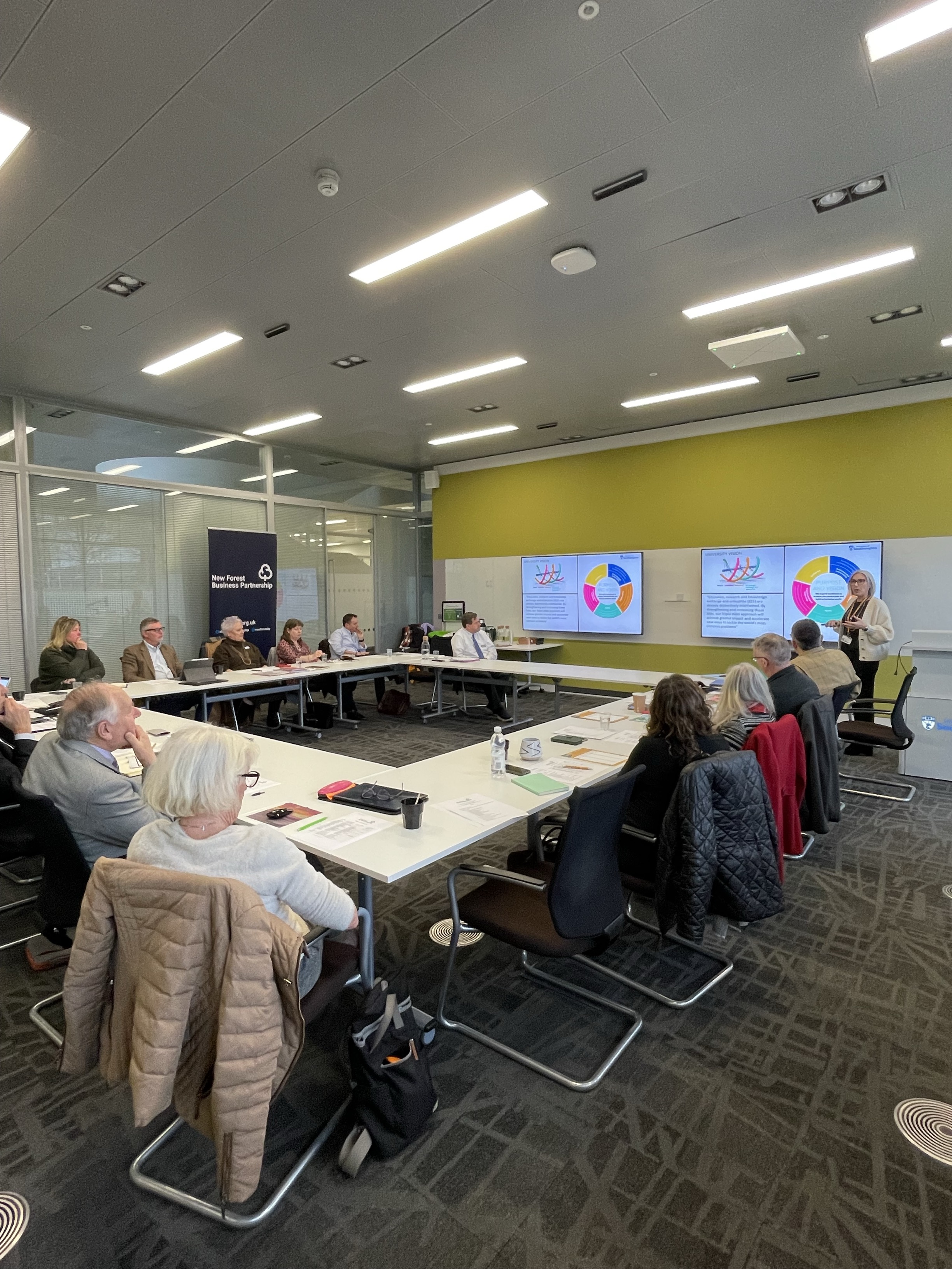 New Forest Business Partnership (NFBP) Visits Southampton Business School