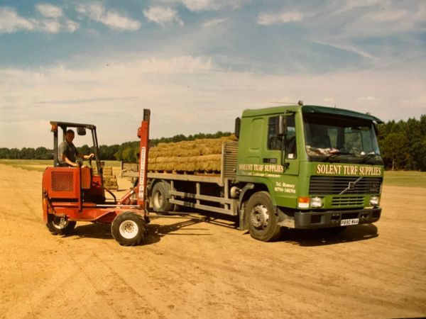 Lorry, Solent Turf Supplies