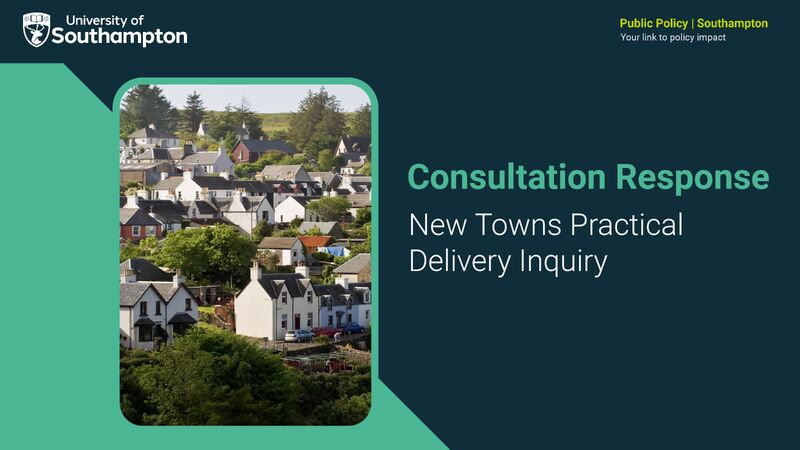 New towns practical delivery inquiry consultation graphic