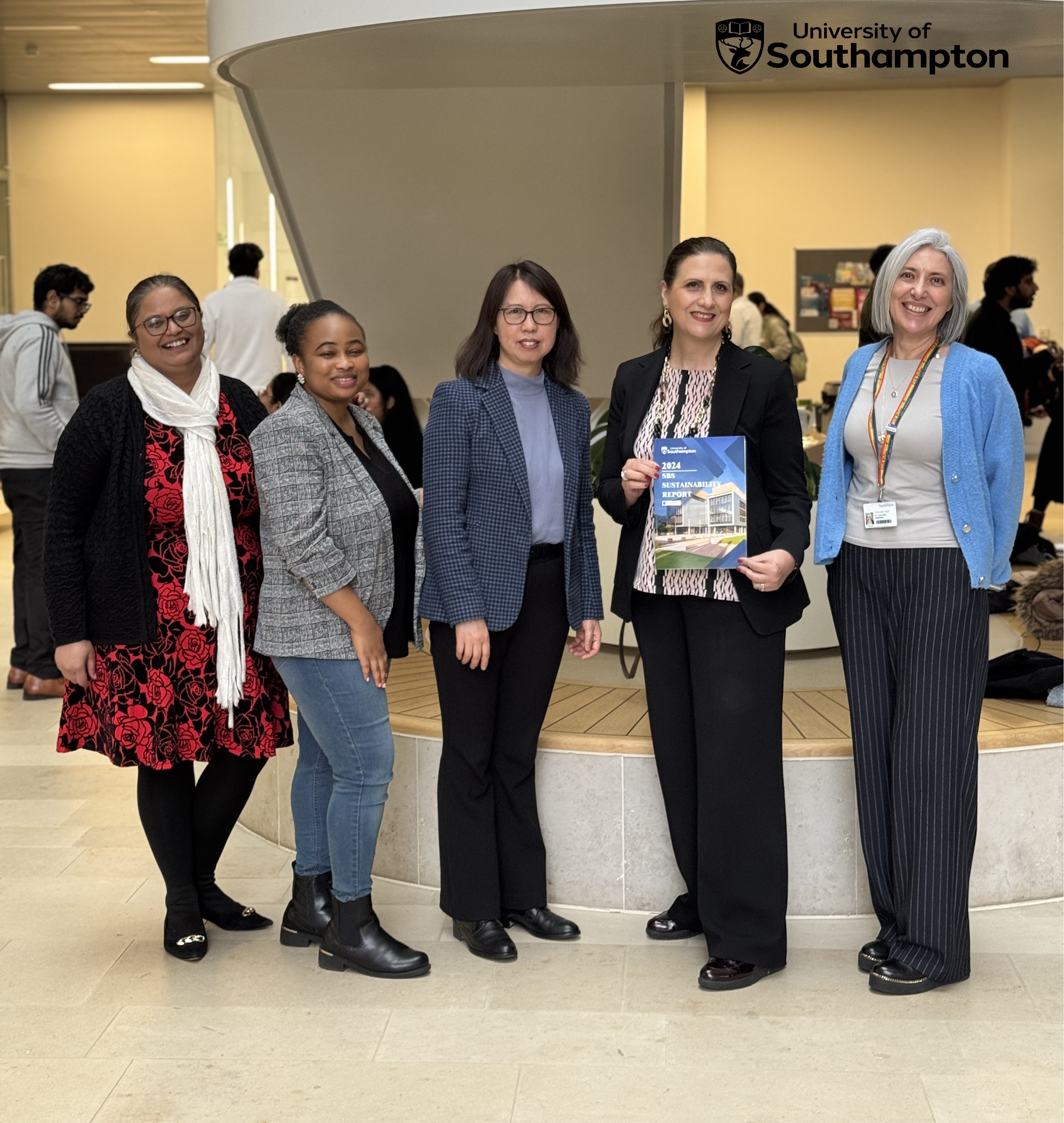 Southampton Business School (SBS) successfully launched its first Sustainability Report