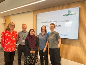 COLIF project team (L-R): Sheena Carlisle, Jim Mitchell, Ashra Khanom, Emma Rawlings Smith, Jacqueline Nightingale