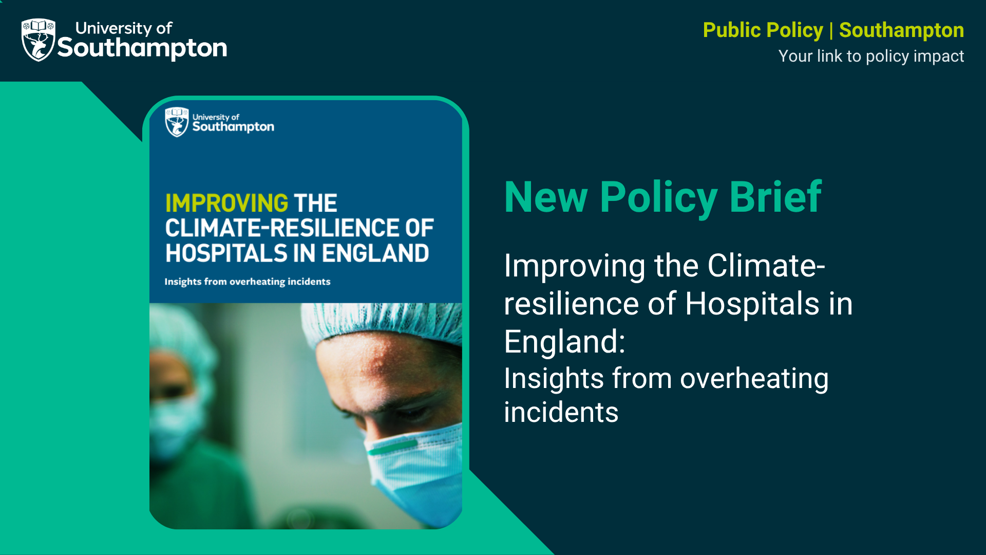 Improving climate resilience of hospitals brief cover image