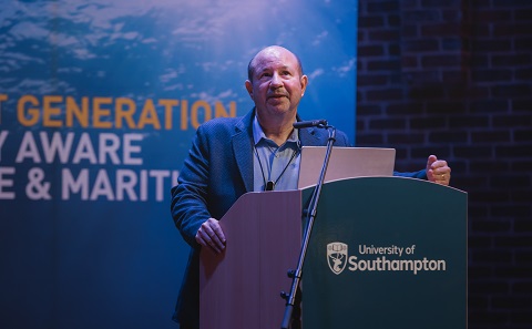 Professor Michael Mann at the University of Southampton