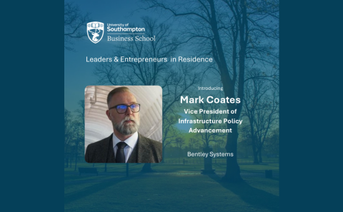 USBS Leaders and Entrepreneurs in Residence: Introducing Mark Coates