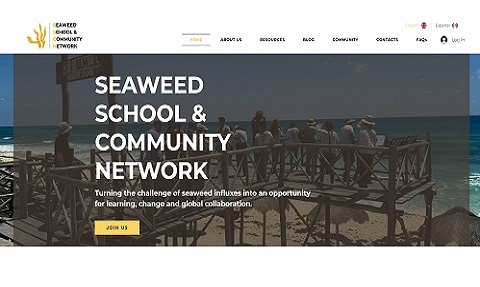 SSCN website home page