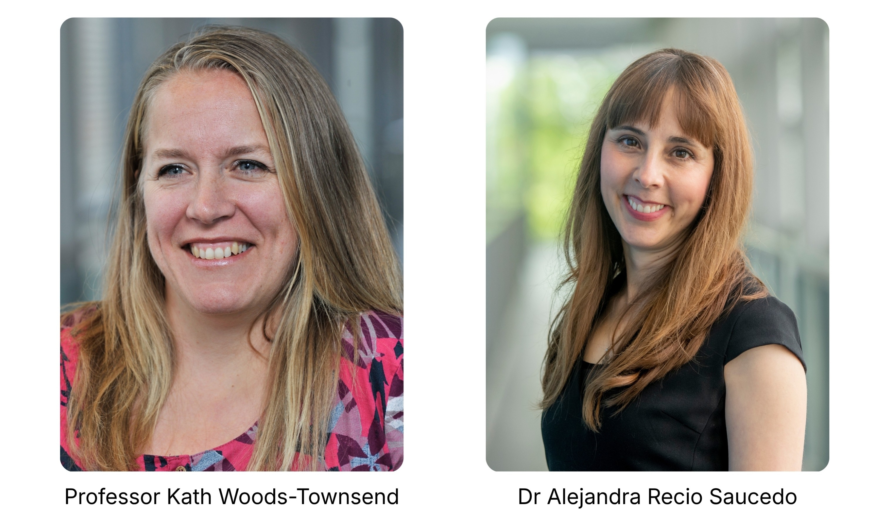 Prof Kath Woods-Townsend and Dr Alejandra Recio Saucedo