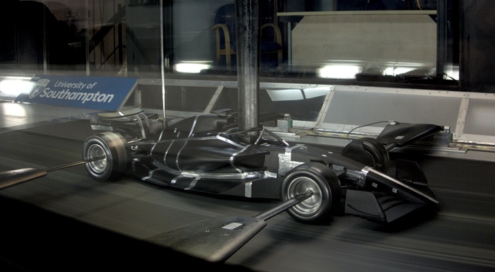 A 30% scale F1 model from a 4th year project