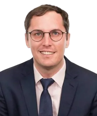 Cutout head and shoulders of Dr Owen Rackham