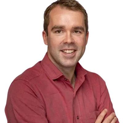 Cutout head and shoulders of Dr Eamonn Reading