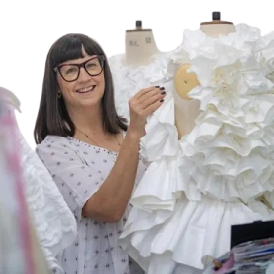 Cutout image of Delia Crowe