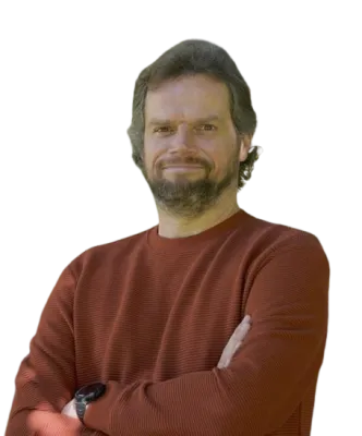 Head and shoulders cutout image of Dr Denis Drieghe