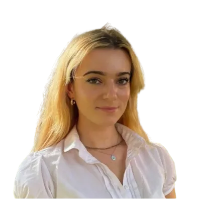 Cutout head and shoulders of graduate Emily Woods.