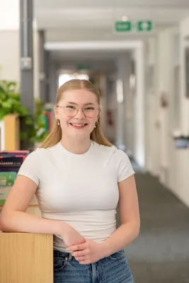 A portrait image of Emily Vine-Tafft.