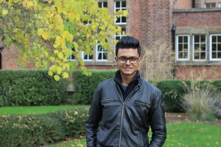BSc Accounting and Finance with Placement student, Dibyayan Ghosh