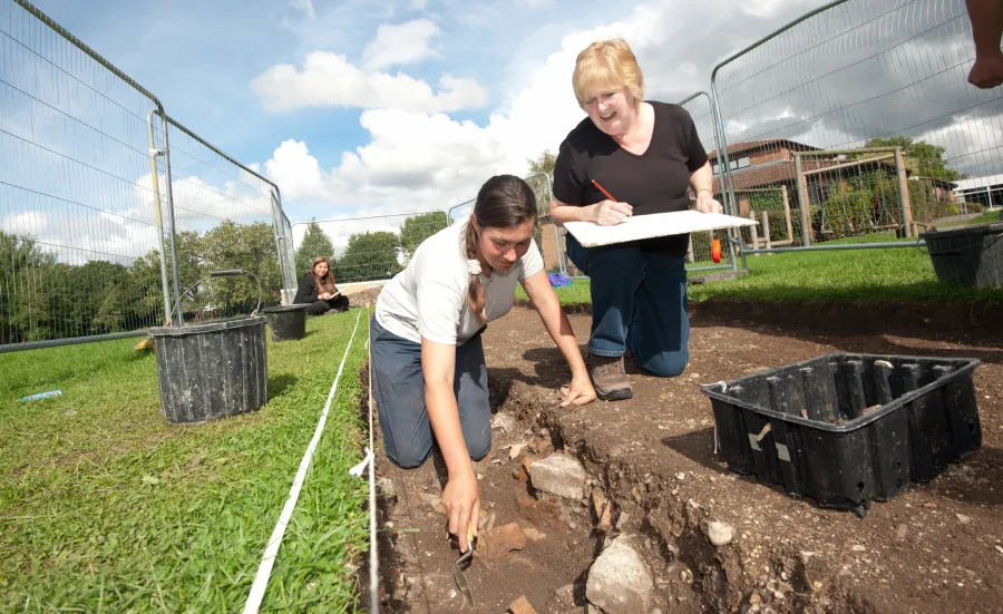 Archaeology researcher