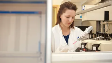 Medicine research student