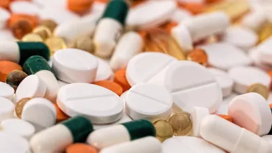 Image of a collection of different individual medicine pills.