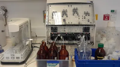 QuAAtro Auto-Analyser for Dissolved Inorganic Nutrient Analyses.