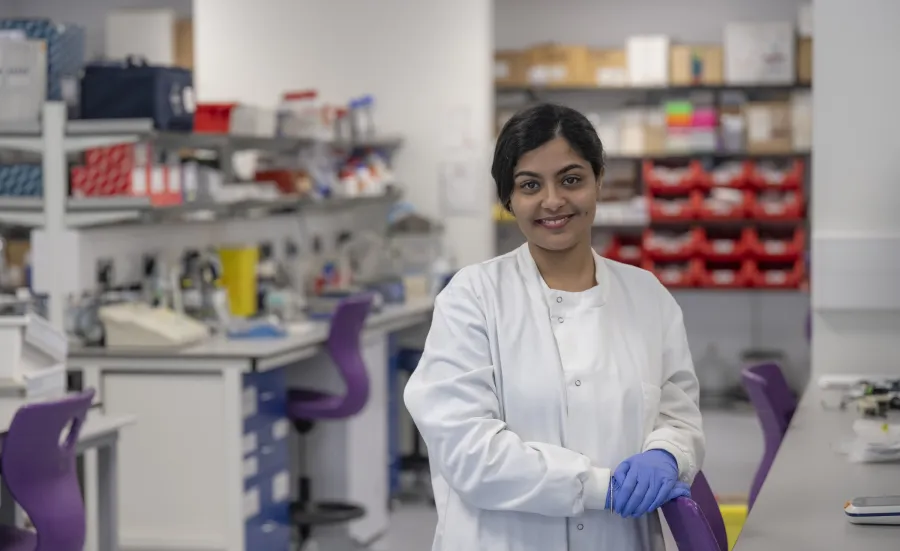 MSc Cancer Biology and Immunology student, Ishani Saha