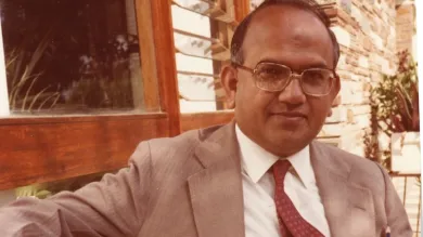 Portrait of Ramniklal Solanki