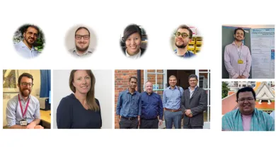 A collage of the GIBD teams profile images