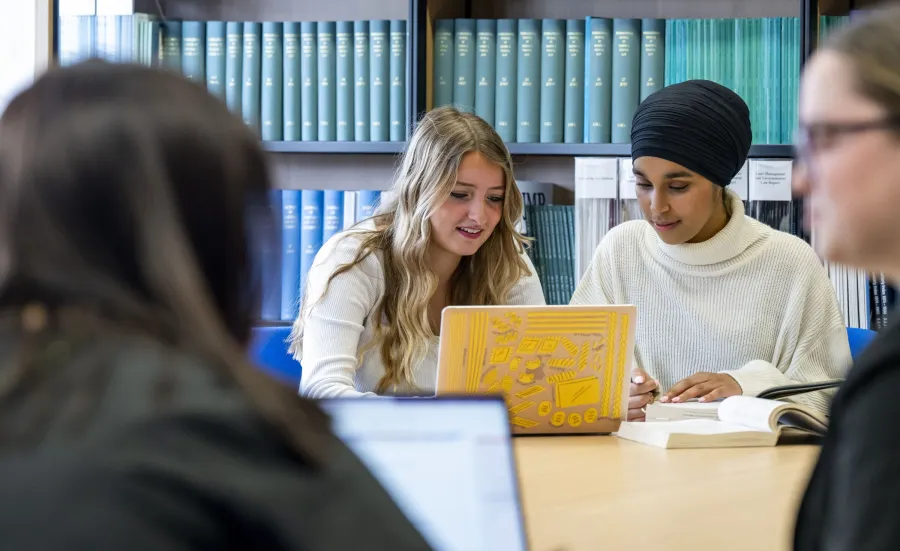 LLM Laws students studying