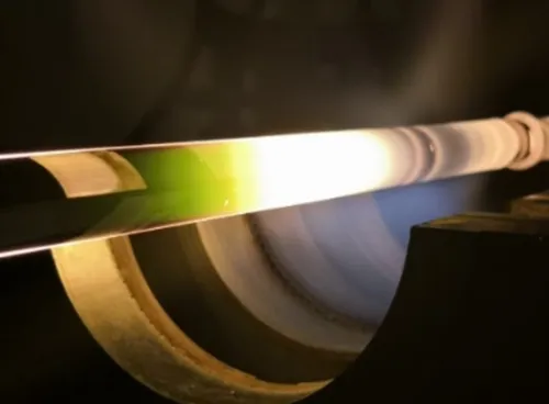 Rare-earth doped silica fibre fabrication using vapor phase deposition technique 