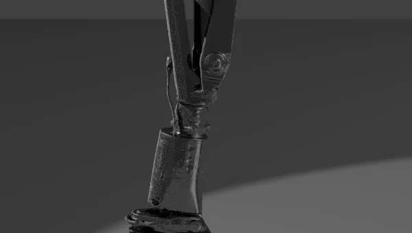 Computed tomography of a simulated residual limb