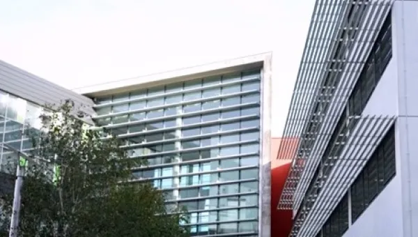 Exterior view of building 59 on Highfield Campus