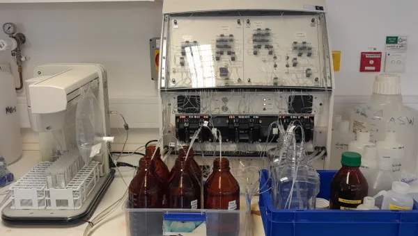 QuAAtro Auto-Analyser for Dissolved Inorganic Nutrient Analyses.