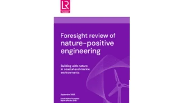 Foresight review of nature-positive engineering - report cover
