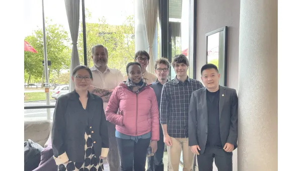 Group image of VibSim team