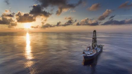 International Ocean Discovery Program drill ship, JOIDES Resolution