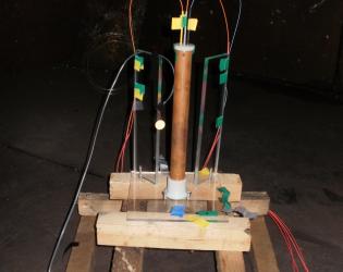A fibre Bragg grating field test