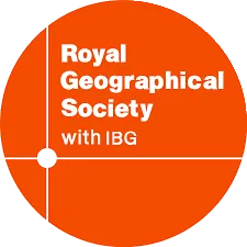 The logo for RGS-IBG (Royal Geographical Society with the Institute of British Geographers)
