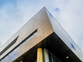 Outside of the Cancer Immunology Centre at Southampton General Hospital