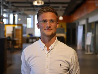 Medicine student Charlie Taylor