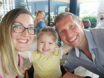Mia and her parents