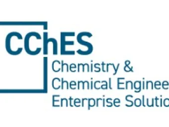 Logo for Chemistry & Chemical Engineering Enterprise Solutions featuring the acronym "CChES" in a rectangular outline.