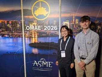Two IROE researchers present offshore wind research at OMAE2026 in Tokyo, Japan