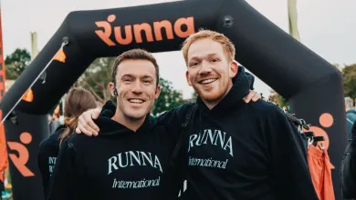Ben Parker at a Runna event