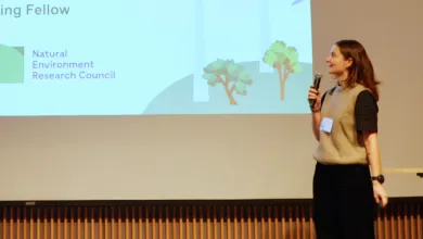 Emily Cole presenting