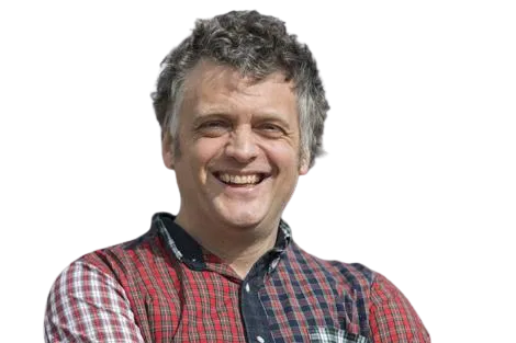 A cut-out image of Professor David Smith