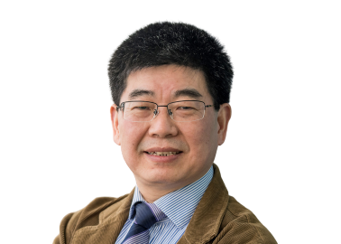 Head and shoulders cutout image of Professor George Chen