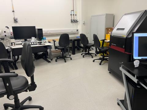 Confocal, super res and widefield room