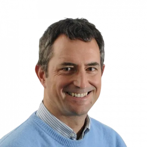 Head and shoulders cutout of Professor Nick Francis