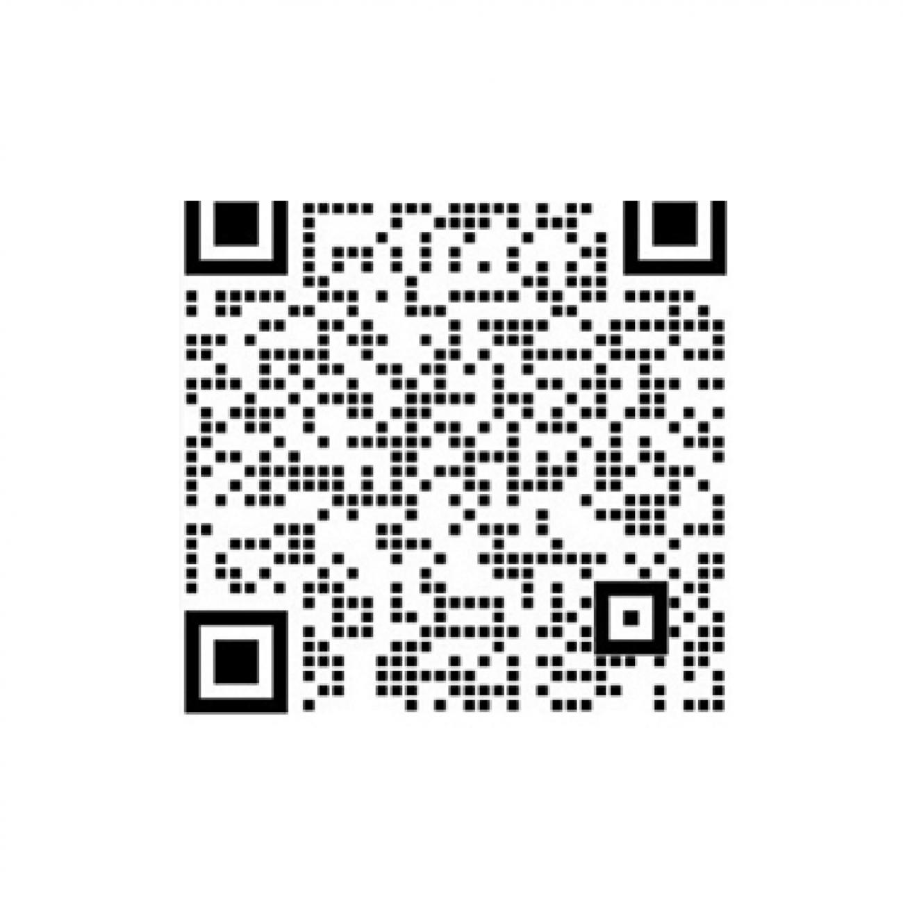 A QR code for scanning