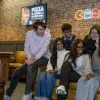 Students sitting together in the student union