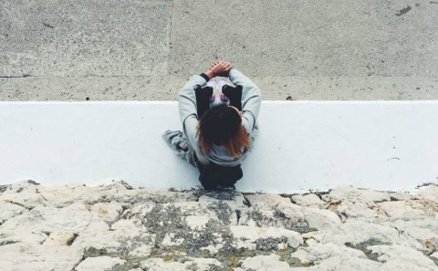 A young asylum-seeker